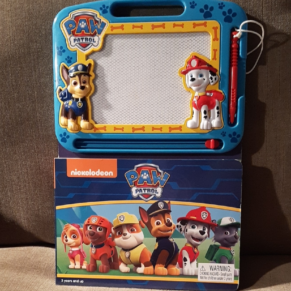 Paw Patrol Blue Magnetic Doodle Board
